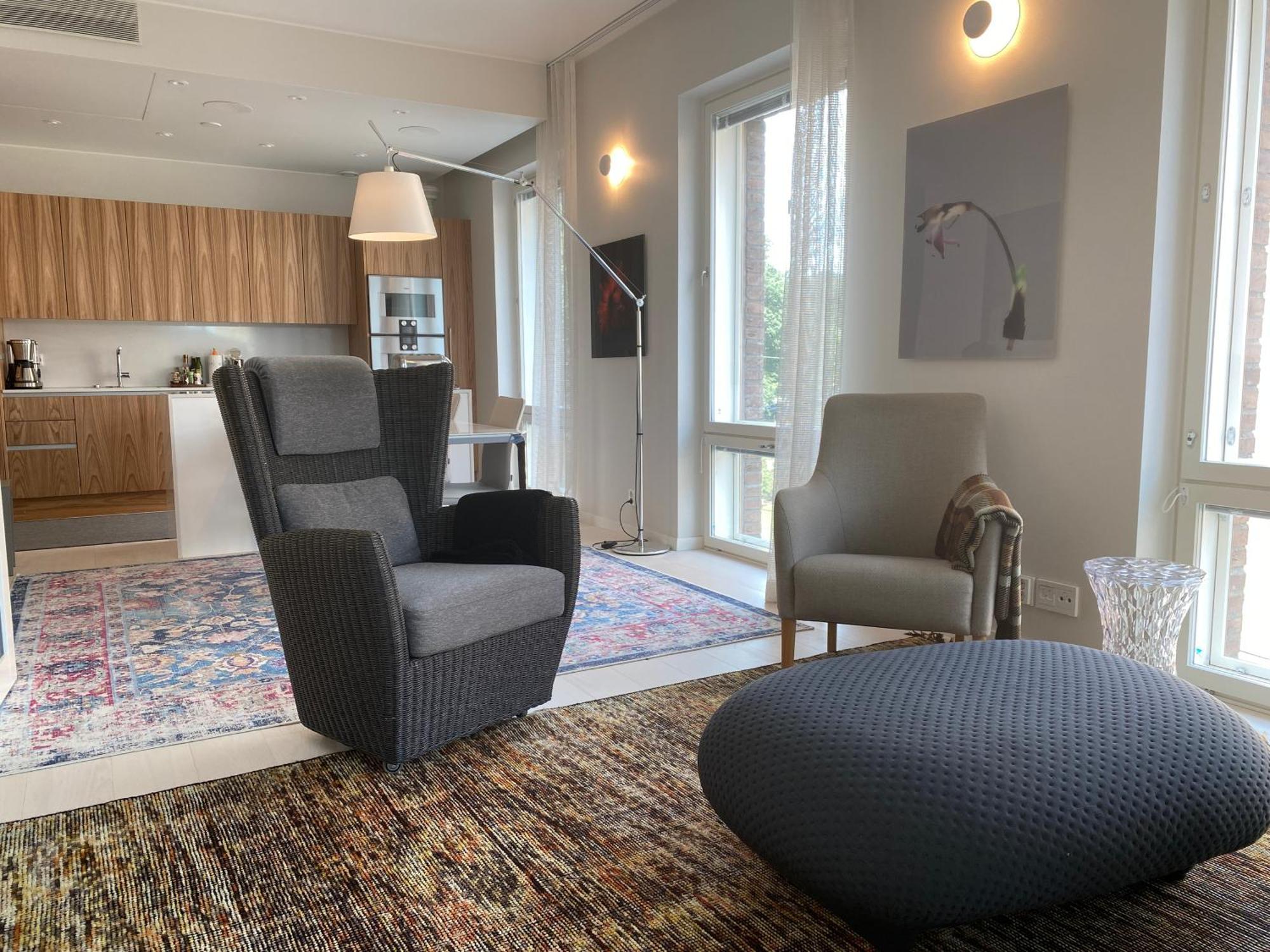 Luxury City Seafront Apartment With Balcony Helsinki Exterior foto